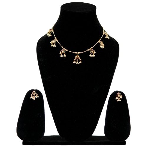 Classic Charm Statement Necklace Set